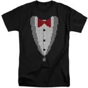 Big Bang Theory, The Pixelated Tux - Men's Tall Fit T-Shirt