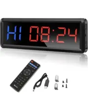LED Gym Timer Stopwatch with Remote Controller