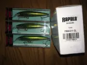 Rapala FLOATING MAG 11's===3 LIVE DARADO INTERNATIONAL COLORED FISHING LURES