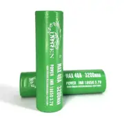 [USA Direct] 200Pcs IMREN 40A High Power 18650 Battery 3200mah 3.7V Rechargeable Lithium-ion Cells Flashlights RC Toys H