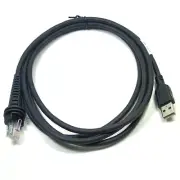 Power Supply Cord for Honeywell 1902GHD/GSR 1300G BarCode Scanner USB Cable