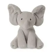 Baby GUND Animated Flappy the Elephant Stuffed Animal Plush, Grey, 12