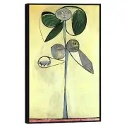Framed Art 1946 La Femme-Fleur (Francoise Gilot) 1 by Pablo Picasso 20"x32"