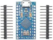 1Pcs Pro Micro for Arduino ATmega32U4 Controller Micro USB 5V 16MHz Atmega32U4 Board Module Repalce ATmega328 Pro Mini