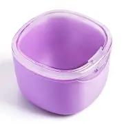 2022 Upgraded Denture Bath Box Cup, No-Leak Denture Case, Retainer Cleaning Box,