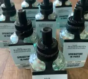9 (NINE) SPRINGTIME IN PARIS Wallflowers Refill BULBS Bath and & Body Works