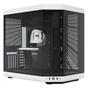 Hyte Y70 Tempered Glass Mid Tower Case Black/White