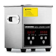 2L Digital Ultrasonic Cleaner 50W Sonic Cavitation Machine with Heater and Timer