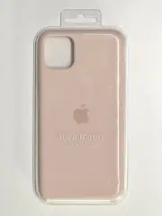 Apple iPhone 11 Pro Max Silicone Genuine Official Case Pink Sand New In box