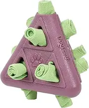 ＡＷＨＡＯ Snuffle Ball Treat Dispenser Chew Toys Puzzle Toy for Small, Medium, Large Pets Puppy, Violet