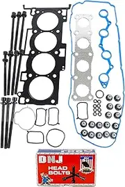 DNJ HGB181 Cylinder Head Set with Head Bolt Kit For 2009-2013 for Hyundai Sonata 2.4L 2359cc L4 DOHC