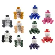 Marble/Shimmer Dice Sampler Bundle: Mix Combo 7-Set 15-Set (10)