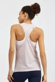 Nike Dri Fit Women Breathe Tailwind Running Tank Mesh back (RRP$55)