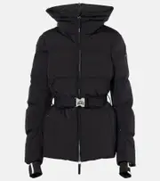[Jet Set] Jet Set Chamonix belted ski jacket AU 6 black