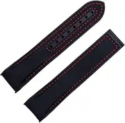 [SKXMOD] 20mm 22mm Nylon Rubber Watchband For Omega Strap SEAMASTER PLANET OCEAN Deployant Clasp Watch Band Accessories Bracelet Chain