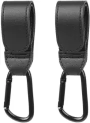 Lianjia 2 Pcs Pram Hook Clips - Heavy Duty Stroller Hook Clips Clips, Baby Ba...