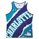 New Mitchell & Ness NBA Charlotte Hornets Jumbotron Mesh Jersey Tank.