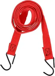 HEALEEP Ratchet Tie Down Straps Break Strength Elastic Utility Strap with Hooks for Motorcycles Bicycles Camping and Moving Versatile Bungee Cord for Secure Transport