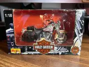 Vintage 1997 Maisto Harley-Davidson FLSTS Heritage Springer 1:18