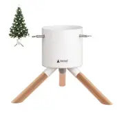 Christmas Tree Stand Base for 3ft 4ft 5ft Modern Tabletop Christmas Small Tre...