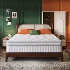 Queen Mattress, 26cm Thick Queen Size Mattresses in a Box, Gel Memory Foam Hybri