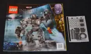 76190 INSTRUCTION BOOKLET & ORIGINAL STICKERS ONLY #76190 ~ Lego ~ Marvel