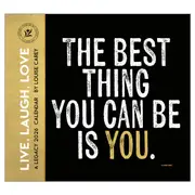 2026 Calendar The Legacy Live Laugh Love by Louise Carey, Horizontal Wall WCA102157