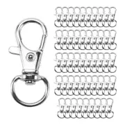 50 Pcs Swivel Clasps Lanyard Snap Hook,Metal Swivel Lanyard Snap Hook4847