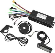 24V 36V 48V 30A Sinewave Controller GD01 Panel with Power Assist Sensor Thumb Throttle Electric Bike Conversion Kit for 750W 1000W Brushless Motors