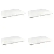 4PK Jason Commercial Breeze Air Latex Conforming Bed Sleeping Pillow 40x65x12cm