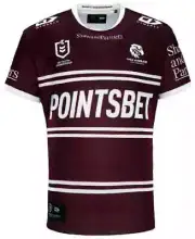 Manly Sea Eagles 2024 NRL Mens Home Jersey Sizes S-7XL BNWT