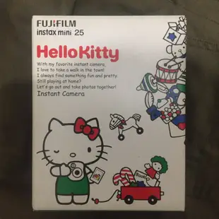 Hello kitty 拍立得Fujitsilm instax mini 25