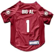 Littlearth Alabama Crimson Tide NCAA Stretch Pet Jersey