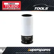 1 Piece of Toledo Heavy Duty Single Wheel Nut Socket - size of 27mm
