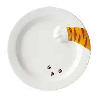 在飛比找PChome24h購物優惠-sunart 餐盤 - 貓偷食