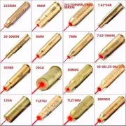 18 Style Red Dot Laser Cartridge Bore Sighter Caliber Cartridge Boresighter Tool
