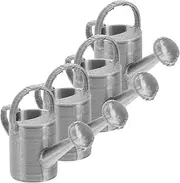 POPETPOP 4pcs Miniature Watering Cans for Garden Decor Tiny Dollhouse Accessories Compact Portable Design Gardening Enthusiasts Mini House Watering Can Model