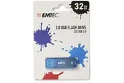Emtec K100 USB 2.0 32GB USB 2.0 Single Blue [ECMMD32GK102W]