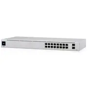 Ubiquiti UniFi Switch Gen2 USW-16-POE 16-Port Gigabit Managed PoE+ Switch with 8 x PoE/PoE+ (42W) and 2 x SFP [USW-16-POE]