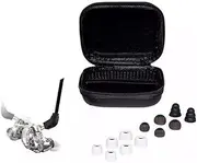 Stagg Professional Dual Driver In Ear Monitors, High Resolution, Sound Isolating, Transparent