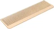 Golden Portable Hair Comb Mini Wide Teeth Styling Zinc Alloy Beard Comb Home Salon Hair Styling Golden