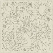 10% Off QH Textiles Sashiko Cloth - KF2021-24 Four Seasons