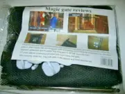 Set of 2 Magic Gate for Dog - Portable Folding Mesh Pet Safety Fence (28" x 71")