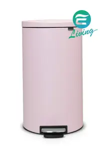 在飛比找樂天市場購物網優惠-BRABANTIA PEDAL BIN 粉紅色 時尚腳踏式垃