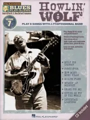 Howlin' Wolf Blues Play-Along Vol 7 Bb Eb C BC Instruments Sheet Music Book CD