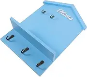 Amosfun Key Holder for Wall Coat Hanger for Wall Entryway Key Rack Organizer Storage