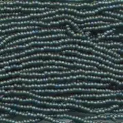Czech Seed Beads 11/0 Matte Emerald Green 31098 (6 strand hank) Glass
