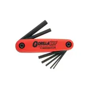 Bondhus Corp 12592 Bondhus Corp. HEX GORILLAGRIP FOLD UP SET-7 SIZES 1.5 THRU 6M