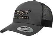 FACTORY EFFEX 25-86804 Goldwing Rally Hat - Gray/Black