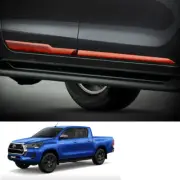 For Toyota Hilux Revo Prerunner 4 Dr 2021 22 Body Side Molding Orange (for: Toyota)
